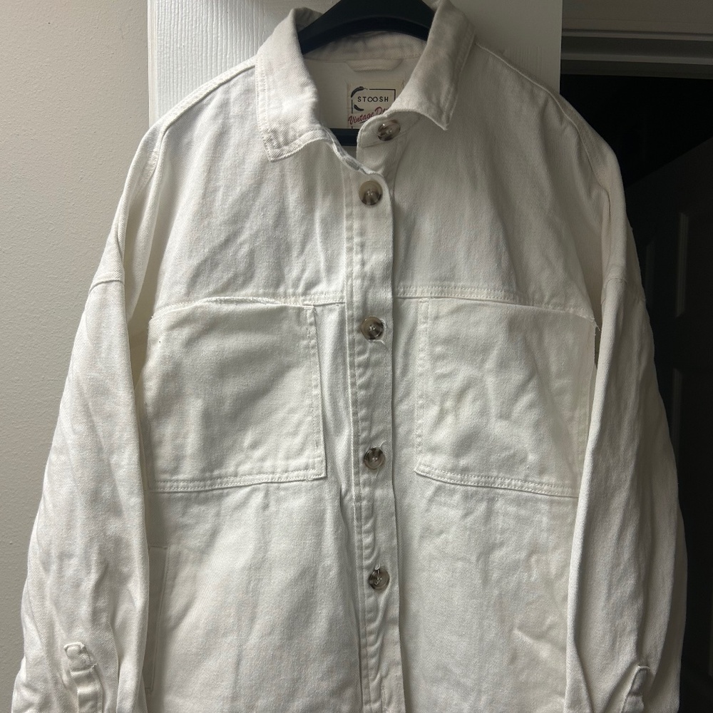 Workwear white jacket
